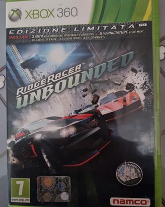 ridge racer unbounded x-box 360