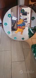 Specchio rotondo x stanza bambini