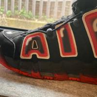 Nike Air More Uptempo 96 Laser Crimison , Tg 44,5
