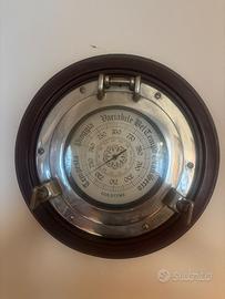 Bussola d'arredo stile nautico vintage in legno