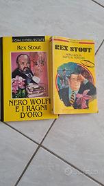 2 libri gialli con Nero Wolfe 