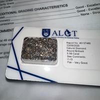 Diamanti taglio brillante, 4.27 carati