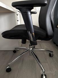 Sedia ufficio SIHOO M57 ergonomica nera nuova ROMA