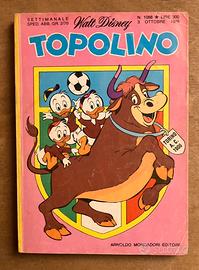 Topolino n. 1088 del 1976 con bollino e cedola