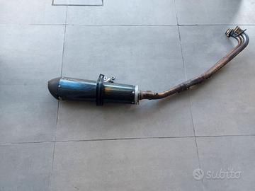 Scarico completo omologato YAMAHA T MAX