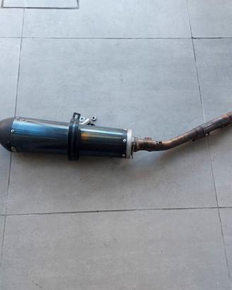 Scarico completo omologato YAMAHA T MAX