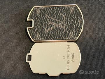 Specchietto Pendente Louis Vuitton Dogtag Monogram