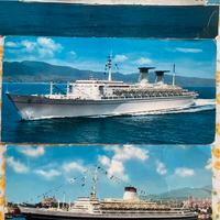 cartoline di navi anni passati.vintage
