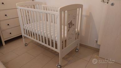 Lettino Culla Cuoricini Teodoro CoSleep +Materasso