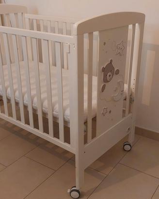 Lettino Culla Cuoricini Teodoro CoSleep +Materasso
