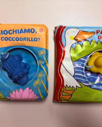 2 libri per il bagnetto mare - ed. la Coccinella