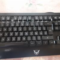 Tasiera da gaming rgb a membrana