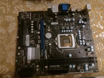 scheda Madre processore RAM dissipatore 
