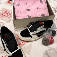 Scarpe Nike Air Jordan Low Trevis Scott Olive