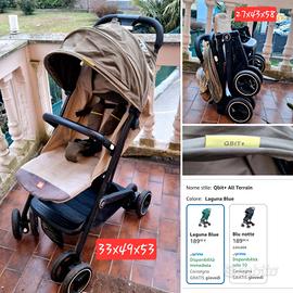 Passeggino qbit plus da viaggio all terrain