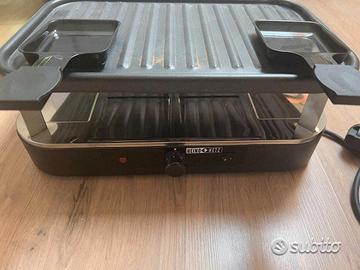 Raclette griglia elettrica da tavolo