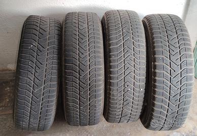 4 GOMME PIRELLI+4 CERCHI  USATE 195/65R15 91H M+S