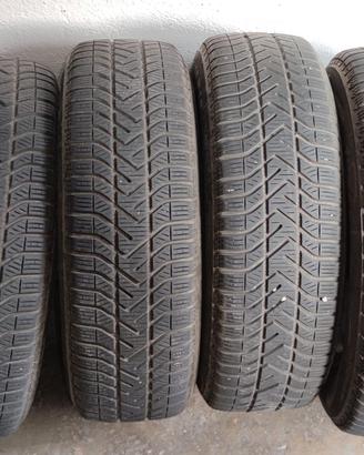 4 GOMME PIRELLI+4 CERCHI  USATE 195/65R15 91H M+S