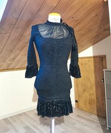 Roberto Cavalli abito nero - IT 40