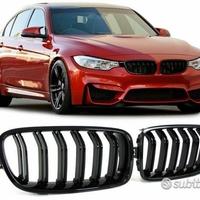 Griglia BMW Serie 3 F30 F31 Nero lucido M4 look