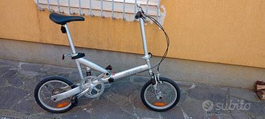 bici pieghevole bi-ammorizzata