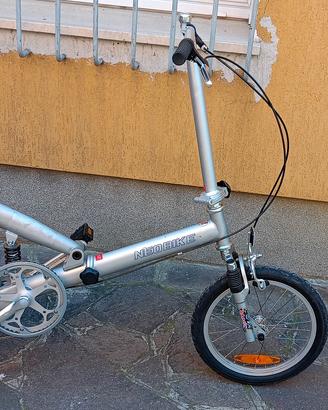 bici pieghevole bi-ammorizzata