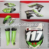 KIT PLASTICHE KAWASAKI KXF 250 2013 2016 KX250F 20