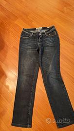 Jeans donna white siviglia blu scuro taglia 26
