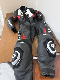 Tuta da moto in pelle