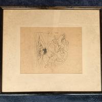 Pablo Picasso litografia della celebre Suite 347 