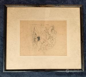 Pablo Picasso litografia della celebre Suite 347 