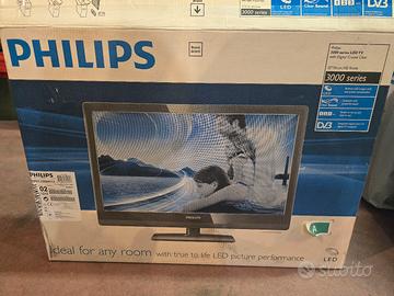 TV Philips 22" LED con scatola originale