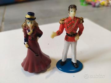 Figures principessa Sissi e Franz imperatore raro