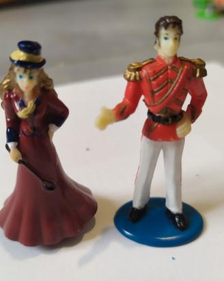 Figures principessa Sissi e Franz imperatore raro