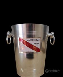 secchiello champagne vintage G.H MUMM anni 60 Fr