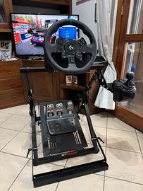 Logitech G923 con supporto GT Omega