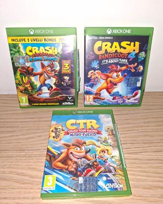 Crash Bandicoot Trilogy + 4 + CTR Xbox One