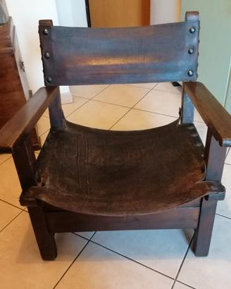 poltroncina in legno