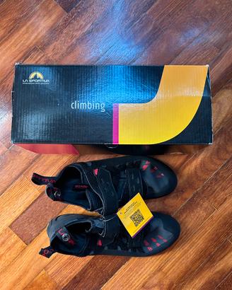 La sportiva Tarentula - Carbon/Red, taglia 43