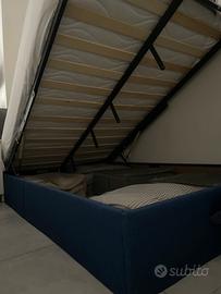 LETTO CONTENITORE + MATERASSO (120x200)