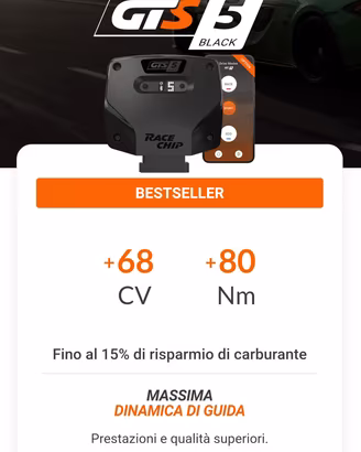 Racechip GTS 5 centralina Bmw Porsche  Mercedes 