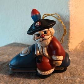 Thun Carabinieri Babbo Natale su motoslitta 2015