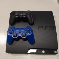 PS3 slim + 2 joystick 