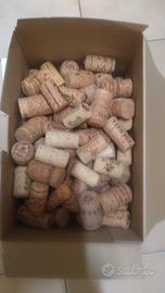 tappi di sughero usati