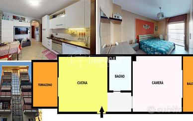 BILOCALE RISTRUTTURATO CON RISCALDAMENTO AUTONOMO!