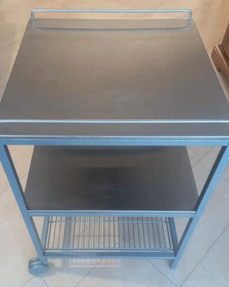 Carrello Cucina Isola 3 Ripiani IKEA 55x55x80
