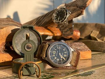 Cinturino modello Bund per flieger artigianali
