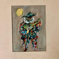 arlecchino dipinto di piero gauli