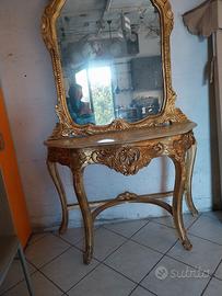 consolle stile barocco 