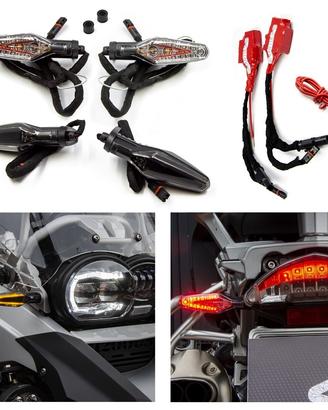 KIT FRECCE DIREZIONALI DYNAMIC LED GS1200 04-13